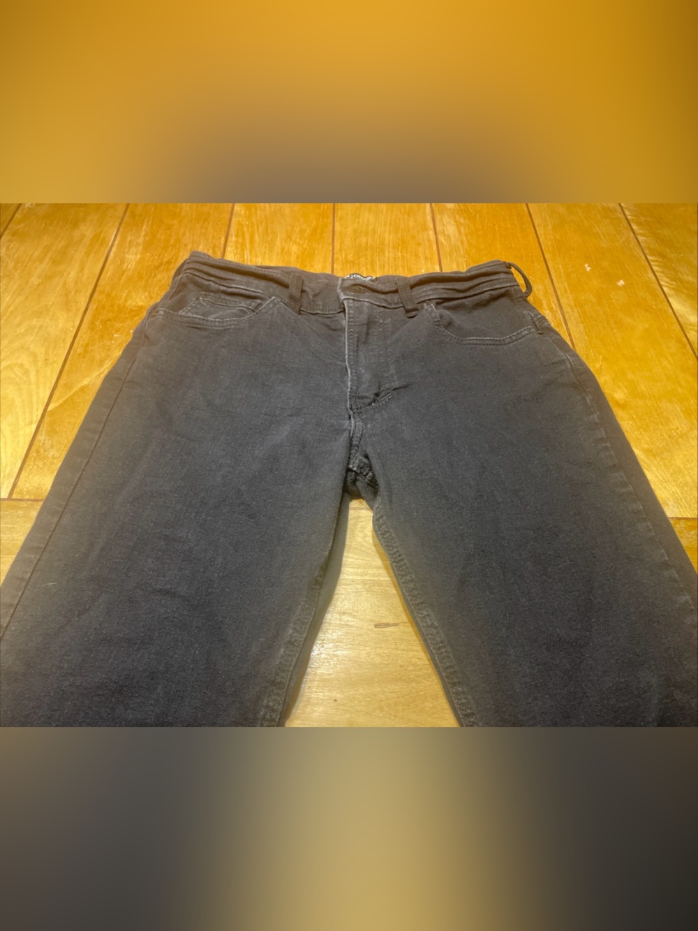 Origin Delta 68 Performance Denim Jeans Straight Fit 30x30 Black Made in USA